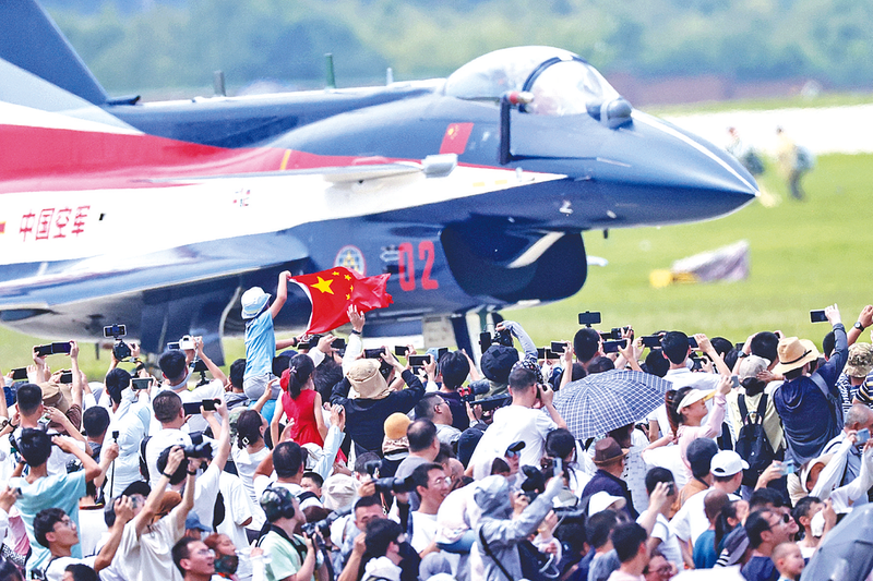 美女的鸡鸡怎么说长春航空展迎来首个公众日